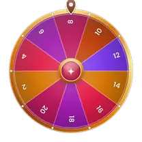 Wheel in Range mode with the even numbers 2, 4, 6, 8, 10, 12, 14, 16, 18 and 20 on its slices